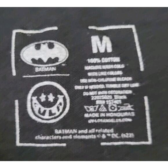 Batman Bane Graphic Tee Medium Black Neon Green Superhero DC Comics Shirt - Picture 5 of 5